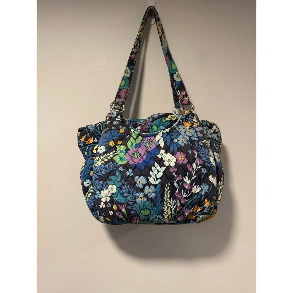 Vera Bradley Glenna Midnight Blues Grand Tote Bag